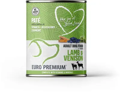 Euro Premium paté adult lamb & venison 400g (6) - afbeelding 2