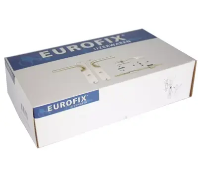 Eurofix Deurslotset rvs schild rond - afbeelding 2