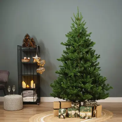 Everlands Alba fir grote kunstkerstboom groen 240cm - afbeelding 3