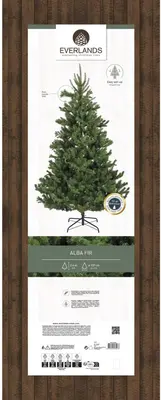 Everlands Alba fir grote kunstkerstboom groen 240cm - afbeelding 5