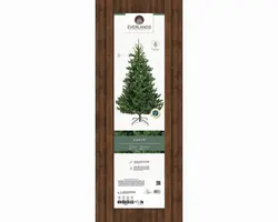 Everlands Alba fir kunstkerstboom groen 210cm - afbeelding 5