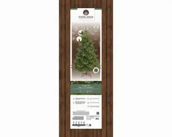 Everlands Alba fir verlichte kunstkerstboom groen 210cm, 2400 lampjes - afbeelding 5