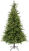 Everlands Allison fir grote verlichte kunstkerstboom groen 240cm, 560 lampjes - afbeelding 1