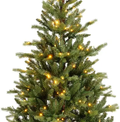 Everlands Allison fir verlichte kunstkerstboom groen 180cm, 320 lampjes - afbeelding 2