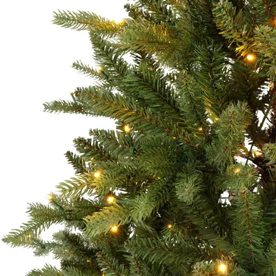 Everlands Allison fir verlichte kunstkerstboom groen 180cm, 320 lampjes - afbeelding 3