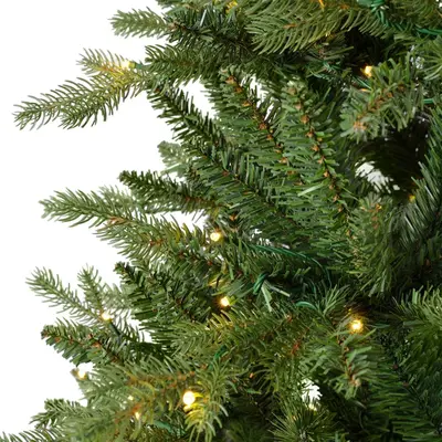 Everlands Allison fir verlichte kunstkerstboom groen 210cm, 430 lampjes - afbeelding 4