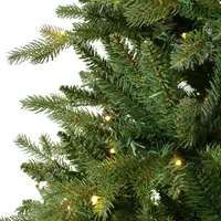 Everlands Allison fir verlichte kunstkerstboom groen 210cm, 430 lampjes - afbeelding 4