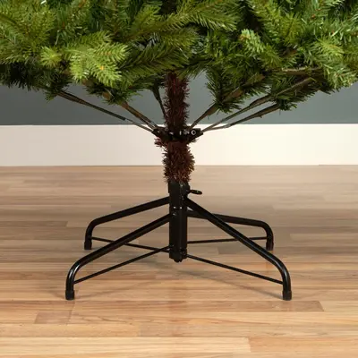 Everlands Allison fir verlichte kunstkerstboom groen 210cm, 430 lampjes - afbeelding 6