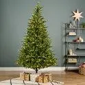 Everlands Allison fir verlichte kunstkerstboom groen 210cm, 430 lampjes - afbeelding 2