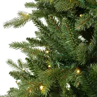 Everlands Allison fir verlichte kunstkerstboom groen 210cm, 430 lampjes - afbeelding 3