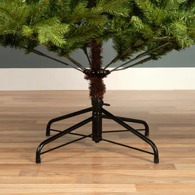 Everlands Allison fir verlichte kunstkerstboom groen 210cm, 430 lampjes - afbeelding 5