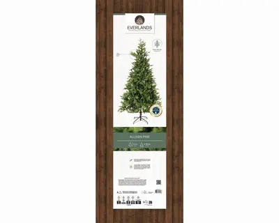 Everlands Allison pine grote kunstkerstboom groen 240cm - afbeelding 8