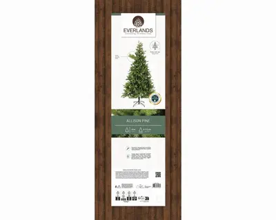 Everlands Allison pine kunstkerstboom groen 180cm - afbeelding 9