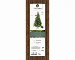 Everlands Allison pine kunstkerstboom groen 180cm - afbeelding 9