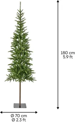 Everlands Alpbach fir kunstkerstboom groen 180cm - afbeelding 4