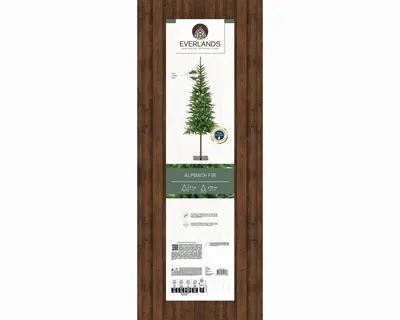 Everlands Alpbach fir kunstkerstboom groen 210cm - afbeelding 7