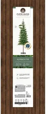 Everlands Alpbach fir kunstkerstboom groen 210cm - afbeelding 7