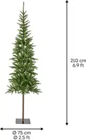 Everlands Alpbach fir kunstkerstboom groen 210cm - afbeelding 4