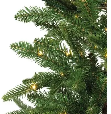 Everlands Alpbach fir verlichte kunstkerstboom groen 180cm, 160 lampjes - afbeelding 3