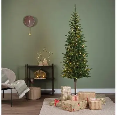 Everlands Alpbach fir verlichte kunstkerstboom groen 180cm, 160 lampjes - afbeelding 4