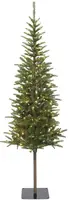 Everlands Alpbach fir verlichte kunstkerstboom groen 210cm, 220 lampjes - afbeelding 1