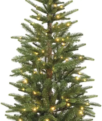 Everlands Alpbach fir verlichte kunstkerstboom groen 210cm, 220 lampjes - afbeelding 2