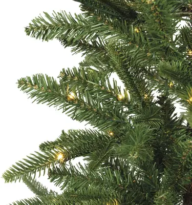 Everlands Alpbach fir verlichte kunstkerstboom groen 210cm, 220 lampjes - afbeelding 3