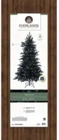 Everlands Berlin fir grote kunstkerstboom zwart 240cm - afbeelding 2