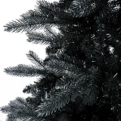 Everlands Berlin fir kunstkerstboom zwart 210cm - afbeelding 3