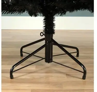 Everlands Berlin fir kunstkerstboom zwart 210cm - afbeelding 3