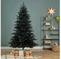 Everlands Berlin fir kunstkerstboom zwart 210cm - afbeelding 5