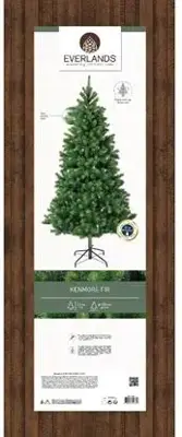 Everlands Canmore fir kunstkerstboom groen 210cm - afbeelding 2