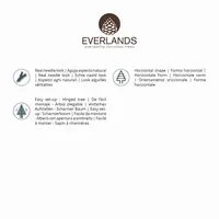 Everlands Galloway spruce grote kunstkerstboom groen 240cm - afbeelding 8
