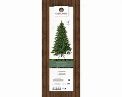Everlands Galloway spruce grote kunstkerstboom groen 240cm - afbeelding 7