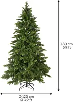Everlands Galloway spruce kunstkerstboom groen 180cm - afbeelding 4