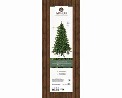 Everlands Galloway spruce kunstkerstboom groen 210cm - afbeelding 7