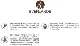 Everlands Galloway spruce kunstkerstboom groen 210cm - afbeelding 7