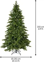 Everlands Galloway spruce kunstkerstboom groen 210cm - afbeelding 4