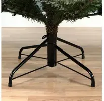 Everlands Grandis fir grote kunstkerstboom besneeuwd groen 240cm - afbeelding 3