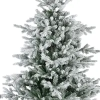 Everlands Grandis fir grote kunstkerstboom besneeuwd groen 300cm - afbeelding 2