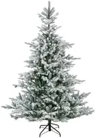 Everlands Grandis fir grote kunstkerstboom besneeuwd groen 300cm - afbeelding 1