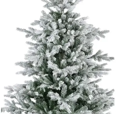 Everlands Grandis fir grote kunstkerstboom besneeuwd groen 300cm - afbeelding 3