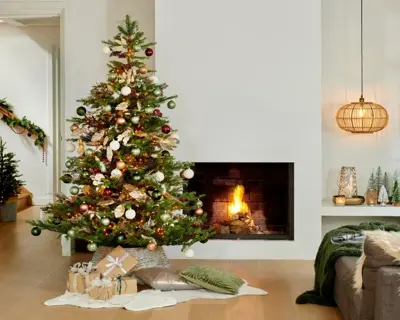 Everlands Grandis fir grote kunstkerstboom groen 240cm - afbeelding 6