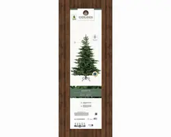 Everlands Grandis fir grote kunstkerstboom groen 270cm - afbeelding 8