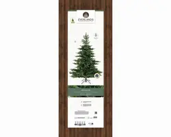 Everlands Grandis fir grote kunstkerstboom groen 300cm - afbeelding 8