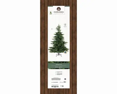 Everlands Grandis fir grote kunstkerstboom groen 360cm - afbeelding 8