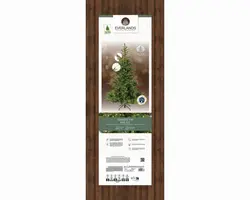 Everlands Grandis fir grote verlichte kunstkerstboom groen 240cm, 700 lampjes - afbeelding 8
