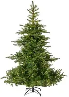 Everlands Grandis fir grote verlichte kunstkerstboom groen 240cm, 5200 lampjes - afbeelding 1