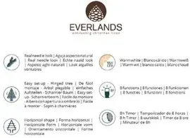 Everlands Grandis fir grote verlichte kunstkerstboom groen 240cm, 700 lampjes - afbeelding 8