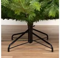 Everlands Grandis fir grote verlichte kunstkerstboom groen 240cm, 700 lampjes - afbeelding 4